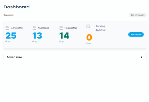 Customizable company leave policies
